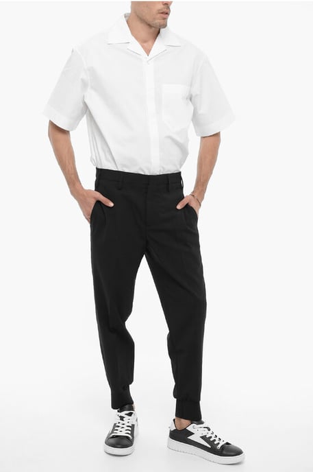 Low Rise Slim Fit JACK Casual Pants in Black - Image 4