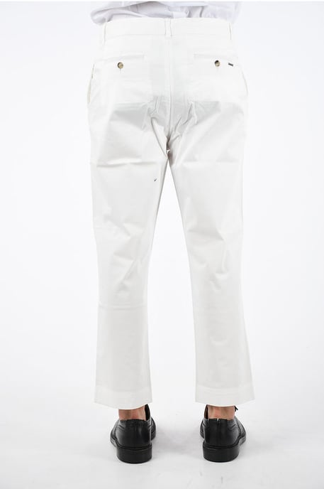 Stretch BOYFRIEND Pants in White - Image 2