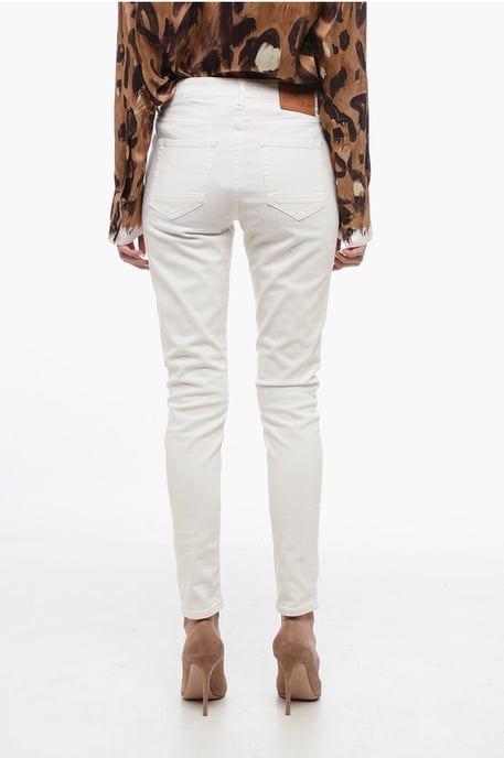 Stretch Denim MARTEN Jeans 13cm in Wit - Image 2