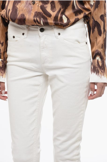 Stretch Denim MARTEN Jeans 13cm in Wit - Image 3