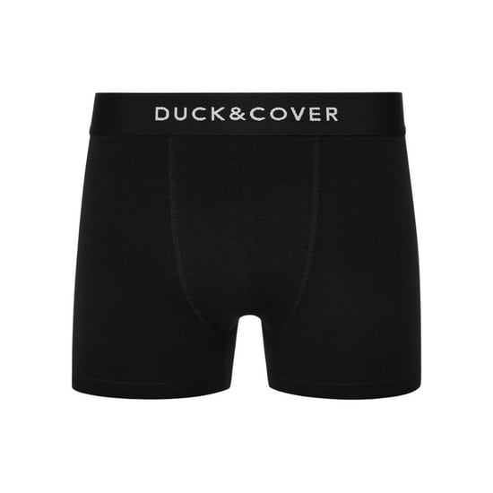 Duck and Cover Mens Sagnet Boxer Shorts (Pack of 3) (Black) - Image 2