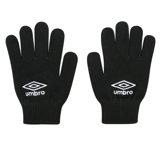 Umbro Childrens/Kids Knitted Winter Gloves (Black) - Image 1