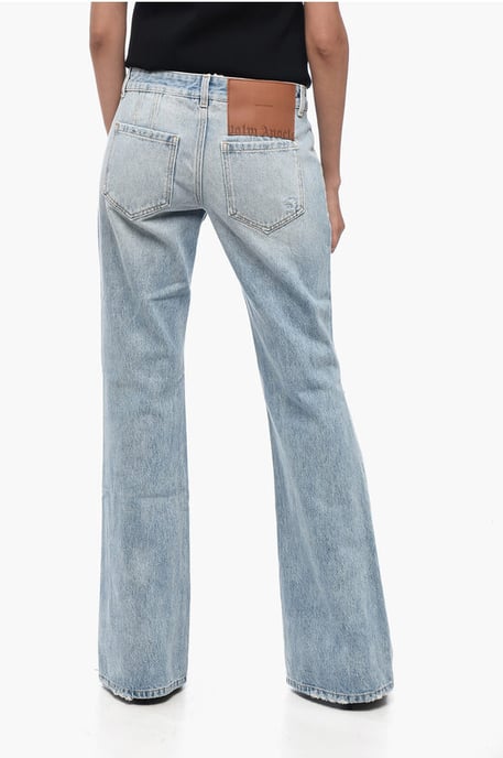 Ljustvättade Bootcut-jeans 29 cm i blått - Image 2