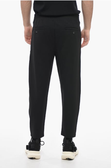 Single Pleated Slim Fit REM + VARSITY Joggers - Image 2
