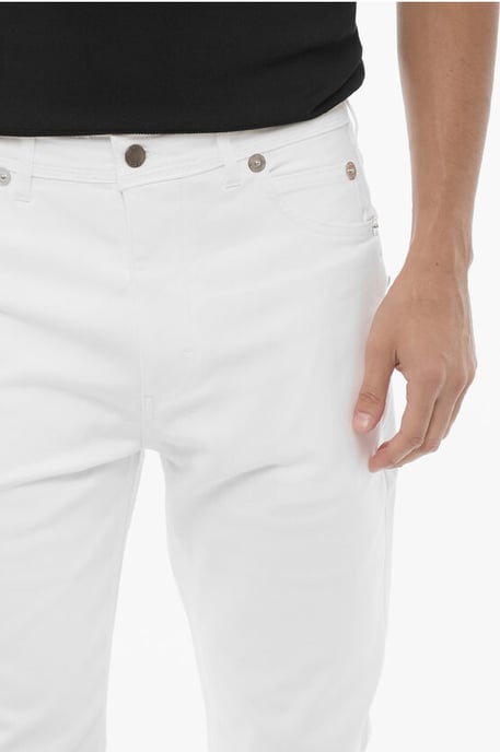 Skinny Fit NICK 5-Pockets Pants in White - Image 3