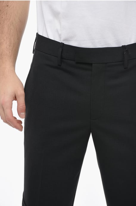 Skinny Fit NATE Cargo Pants in Black - Image 3