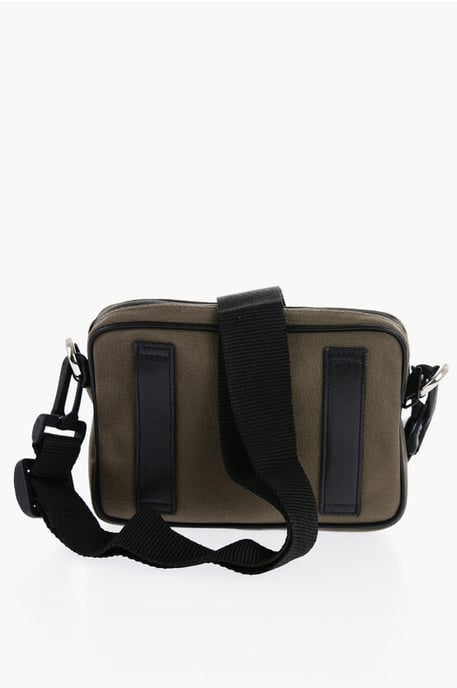 Nylon Shoulder Bum Bag with Adjustable Strap in Green - Image 2