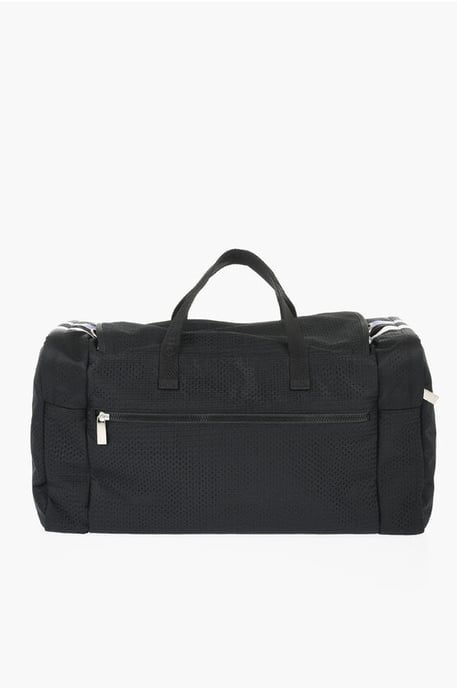 Nylon OUTDOOR BASEBOLLS Weekendväska med avtagbara remmar i svart - Image 3