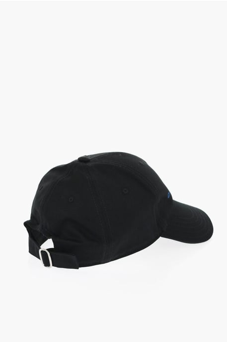 Enfärgad keps med kontrasterande logotyp i svart - Image 3