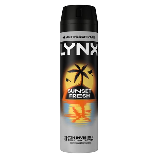 Lynx Sunset Fresh Antiperspirant Deodorant Spray 72H Sweat Protection 200ml, 6pk - Image 3