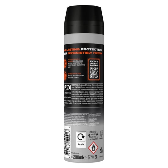 Lynx Sunset Fresh Antiperspirant Deodorant Spray 72H Sweat Protection 200ml, 6pk - Image 4
