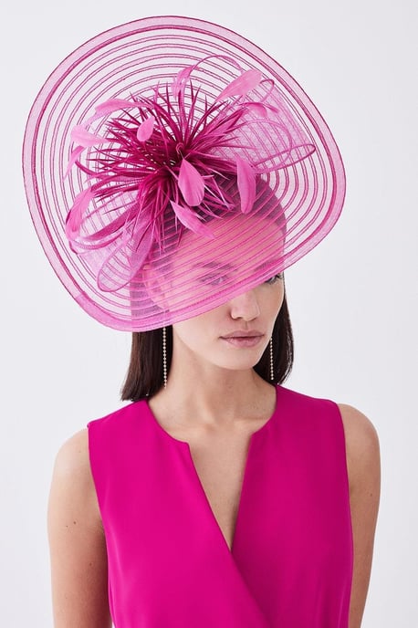 Feather Detail Fascinator - Image 1