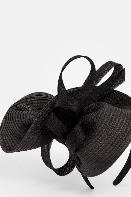 Asymmetric Bow Headband Fascinator - Image 3