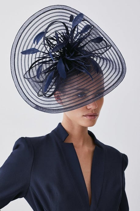 Feather Detail Fascinator - Image 1