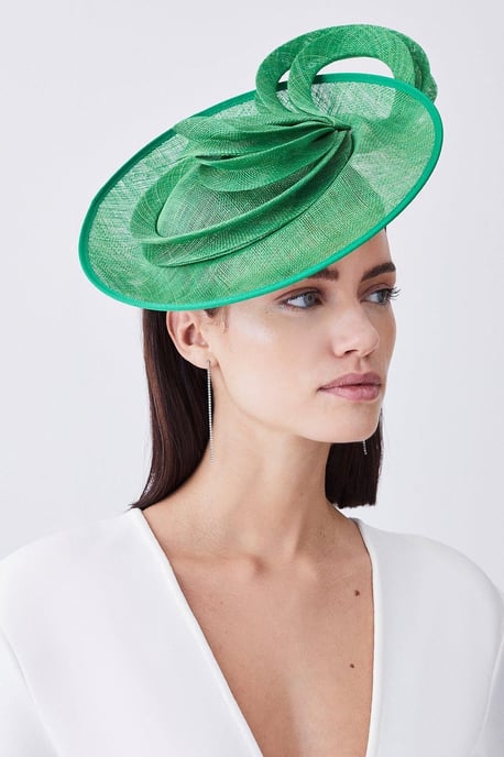 Asymmetric Disc Headband Fascinator - Image 1