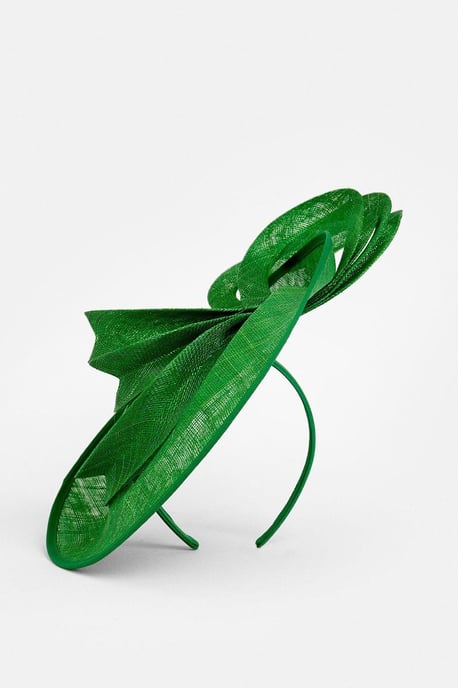 Asymmetric Disc Headband Fascinator - Image 2
