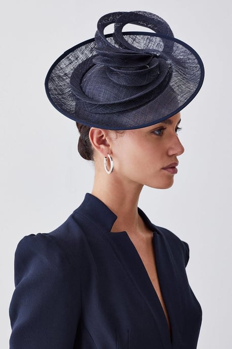 Asymmetric Disc Headband Fascinator - Image 1