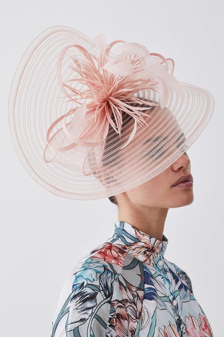 Feather Detail Fascinator - Image 1