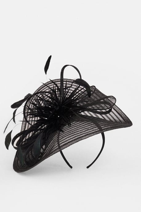 Feather Detail Fascinator - Image 2