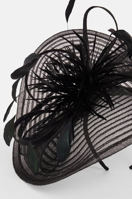 Feather Detail Fascinator - Image 3
