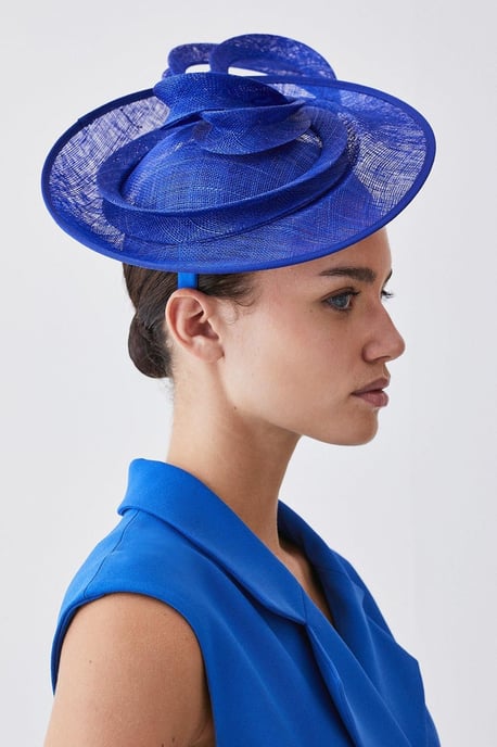 Asymmetric Disc Headband Fascinator - Image 1