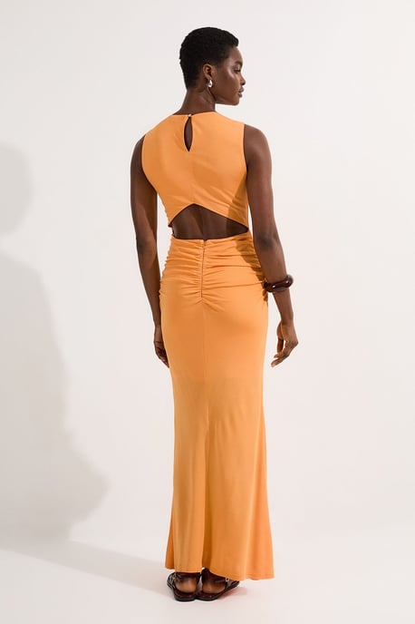 Premium Stretch Crepe Jersey Maxi Dress - Image 5