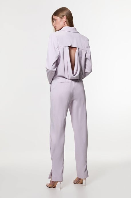 Digital Ophelia Polished Tailored Ankle Detail Trouser - Image 6