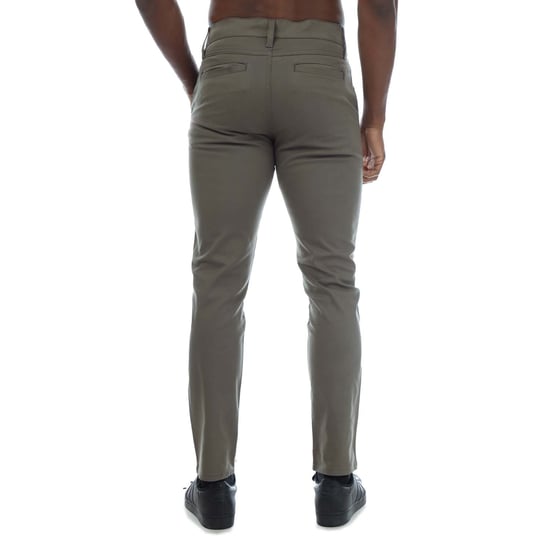 Men's Duck and Cover Moretor Chino Pants in olive - Image 2