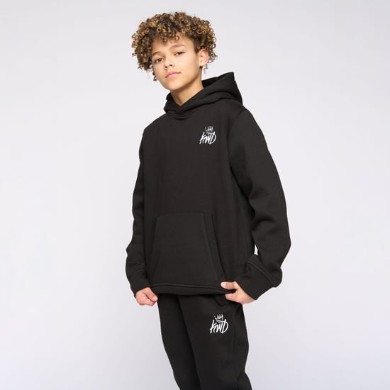 Boy's Kings Will Dream Juniors Crosby 2.0 Hoodie in Black - Image 4