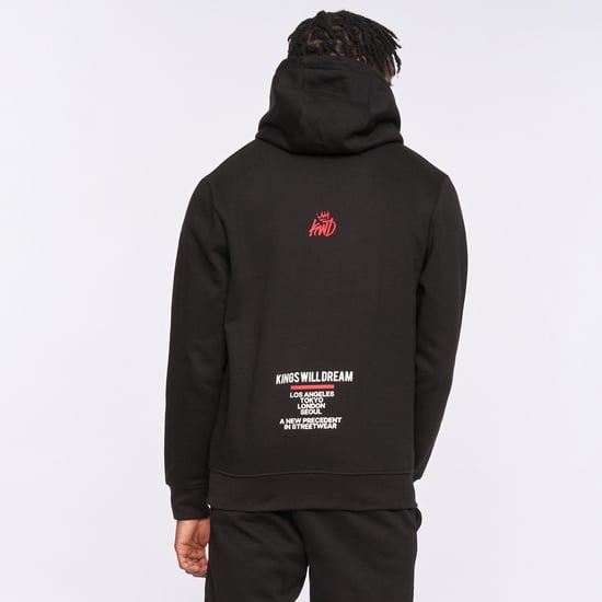 Men's Kings Will Dream Tagged Hoodie in Black - Image 2