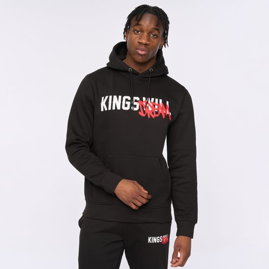 Men's Kings Will Dream Tagged Hoodie in Black - Image 4