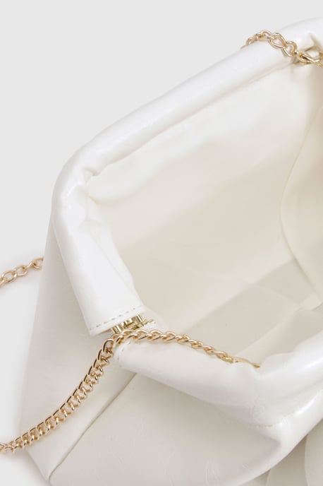 Statement Flower Clutch Bag - Image 4