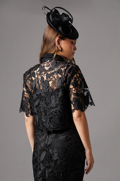 Lace Pearl Button Shirt - Image 3