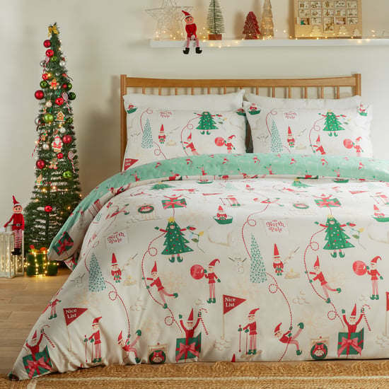 Duvet Day Elfie Printed Soft Touch Duvet Set - Image 1