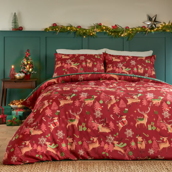 Duvet Day Sleigh Team Soft Touch Duvet Set - Image 1