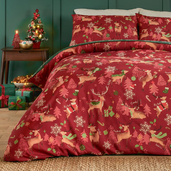 Duvet Day Sleigh Team Soft Touch Duvet Set - Image 2