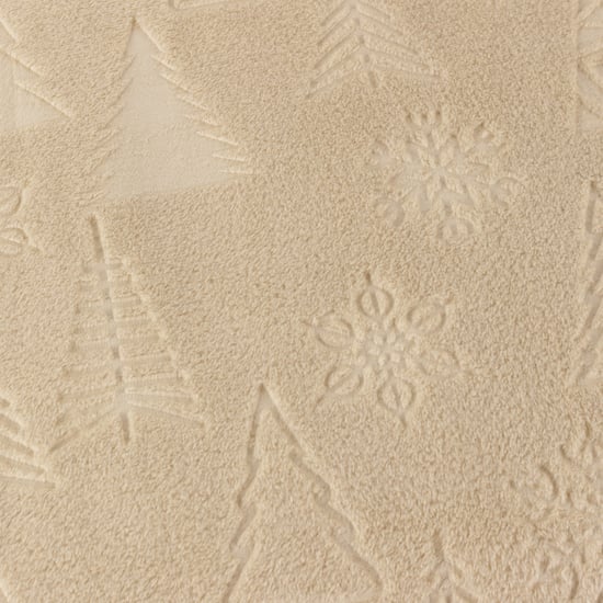 Furn Festive Time Embossed Fleece Throw - Image 3