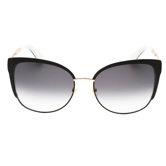 Kate Spade Genice Black Gold Frame Grey Gradient Lens Sunglasses - Image 1