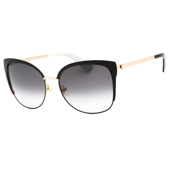 Kate Spade Genice Black Gold Frame Grey Gradient Lens Sunglasses - Image 2