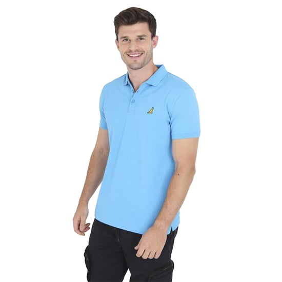 Brave Soul Mens Cotton Polo Shirt Short Sleeve Summer Top - Image 1