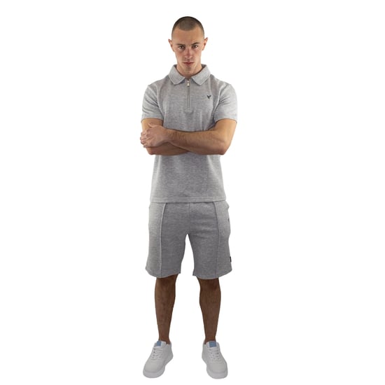 D-Rock Mens Polo Shirt & Shorts 2-Piece Summer Outfit - Image 1