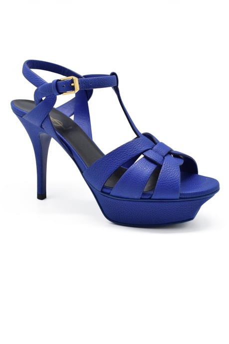 Saint Laurent Tribute sandalen Blauw - Image 3
