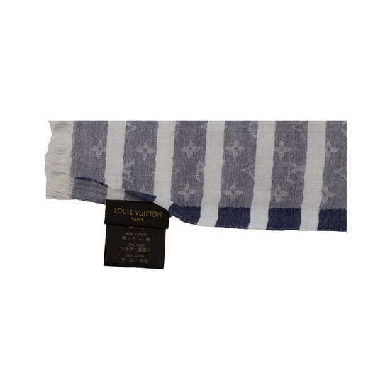 Louis Vuitton Monogram Randig Halsduk - 10-talet - Image 3