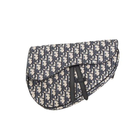 Dior Oblique Jacquard Saddle Bag - '20s - Image 1