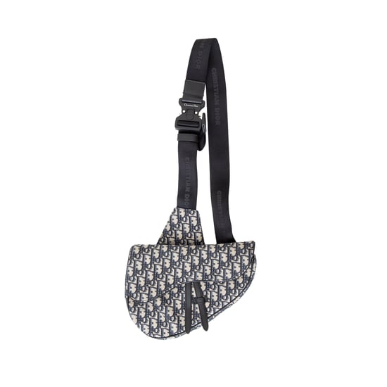 Dior Oblique Jacquard Saddle Bag - '20s - Image 5