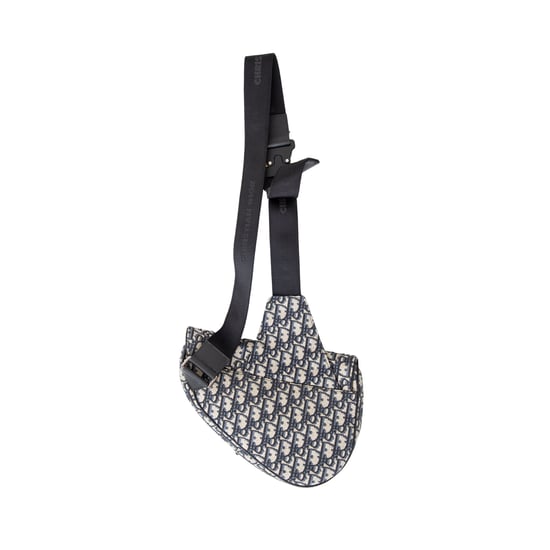 Dior Oblique Jacquard Saddle Bag - '20s - Image 6