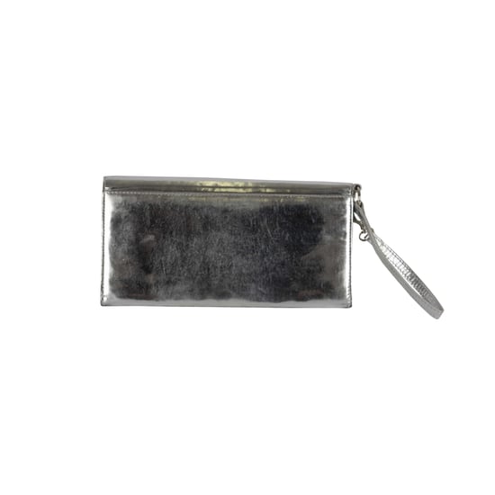 Christian Dior Metallic Zilveren Pochette - '00s - Image 2