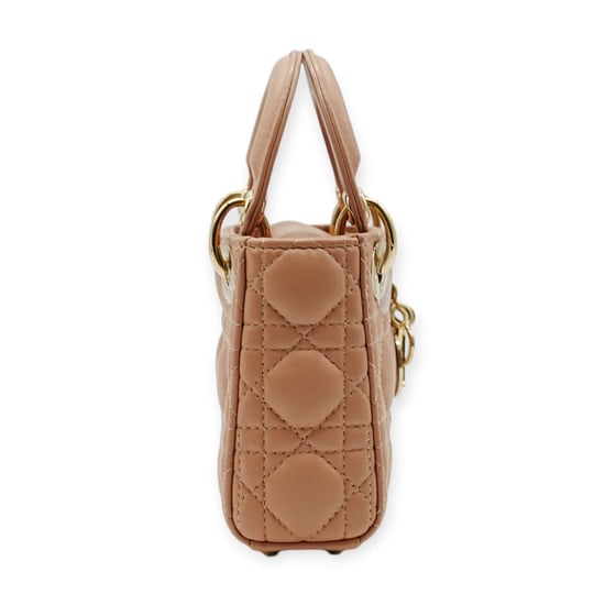 Dior Rosa Micro Lady Dior Axelväska - 20-talet - Image 3