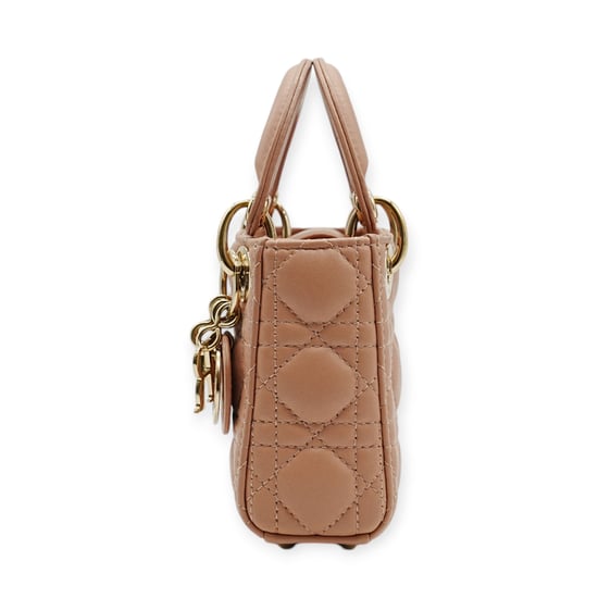 Dior Rosa Micro Lady Dior Axelväska - 20-talet - Image 4