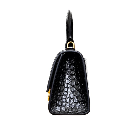 Balenciaga Krokodillenembossed Hourglass XS Tas - '20s - Image 5